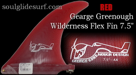 George Greenough Wilderness Flex 4A fin 7.5